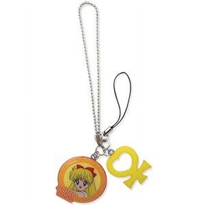 Anime Sailor Venus & Symbol Metal Cell Phone Charm